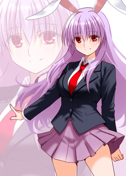 明日東方紅楼夢参加します～ スペース6号館D M06bです! よろしくお願いしますうどんげ～! m(_ _)m こんなに可愛いうどんげがあんなことする新刊です(ニコォ) #東方Projectㅤㅤㅤㅤ