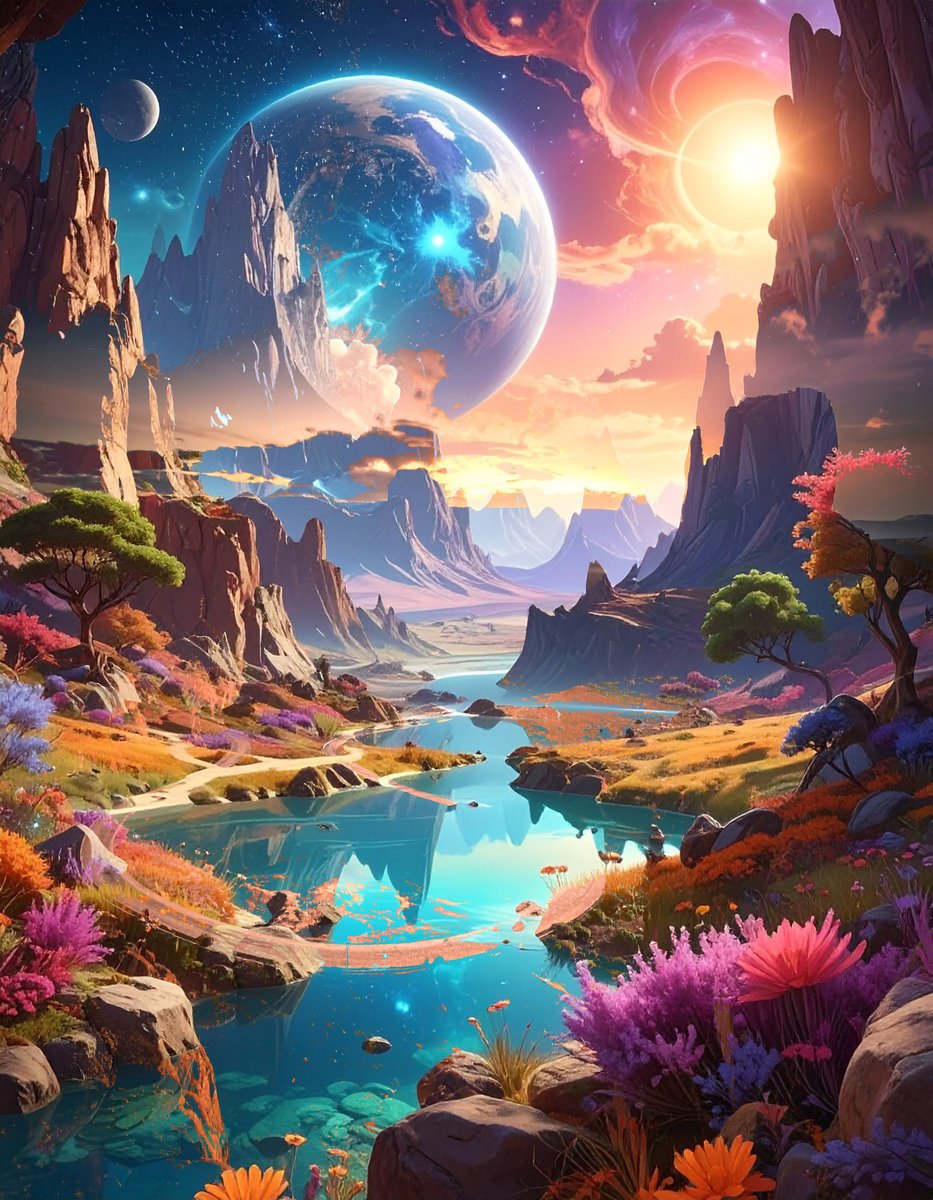 sanrotasu0216's tweet image. Future Landscape  Cảnh quan tương lai  #AI   #PS  #Adobe