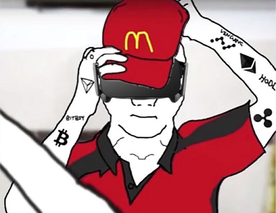 CryptoLucie's tweet image. Ohhh no McDonald time again ～😭#web3 #btc #solana #eth