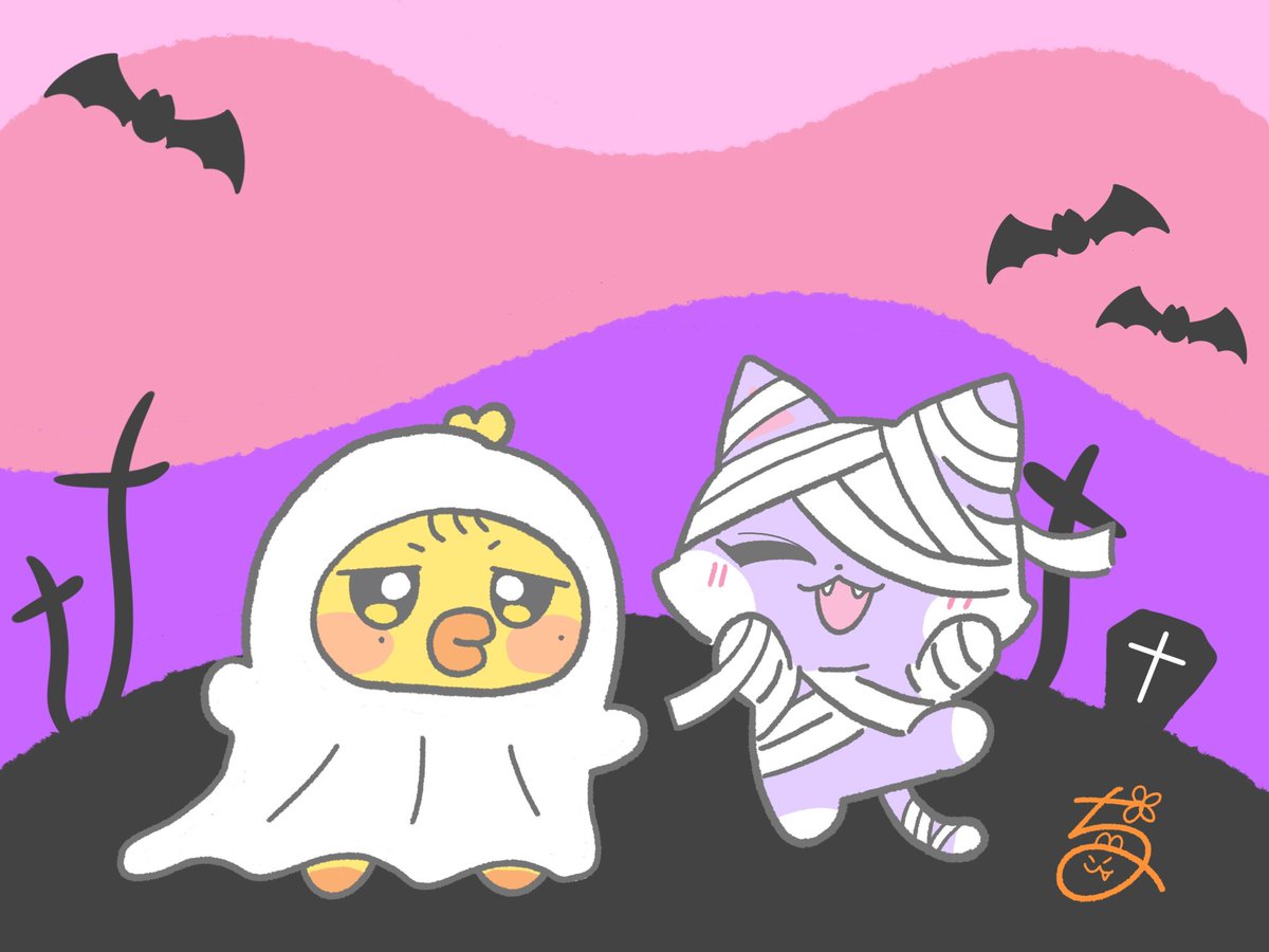 c_pink_u's tweet image. Happy Halloweeennn👻🤕

#ateezFA #aniteez