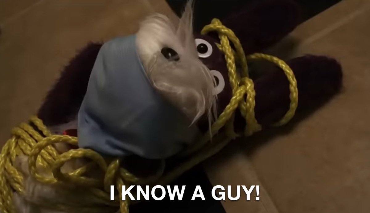 Blumhouse: “We need someone from the FNAF Musical to voice one of our animatronics…”

Me: