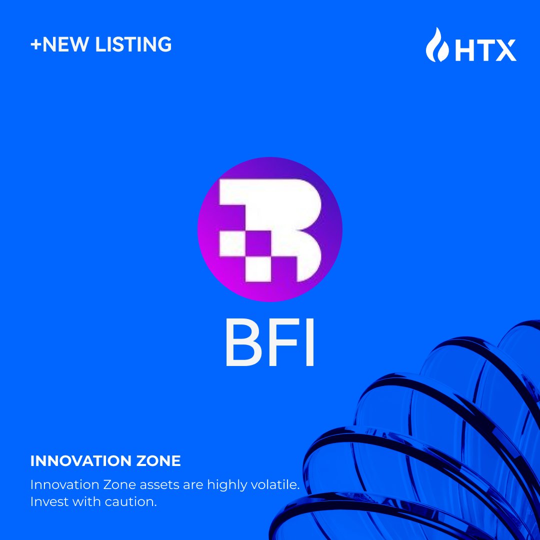 HTX_Global's tweet image. 📣New Listing Alert!

$BFI @BlockaFi on HTX!

✅Deposits Opened
📈Trading Starts Soon!

Details htx.com.ec/en-us/support/…