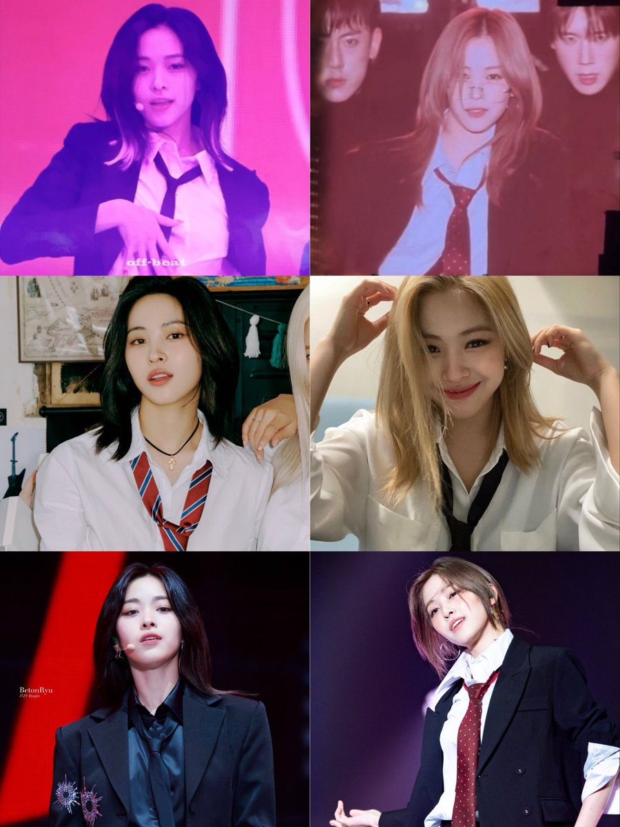 DO NOT stop wearing loose ties Shin Ryujin i beg you🧎‍♀️