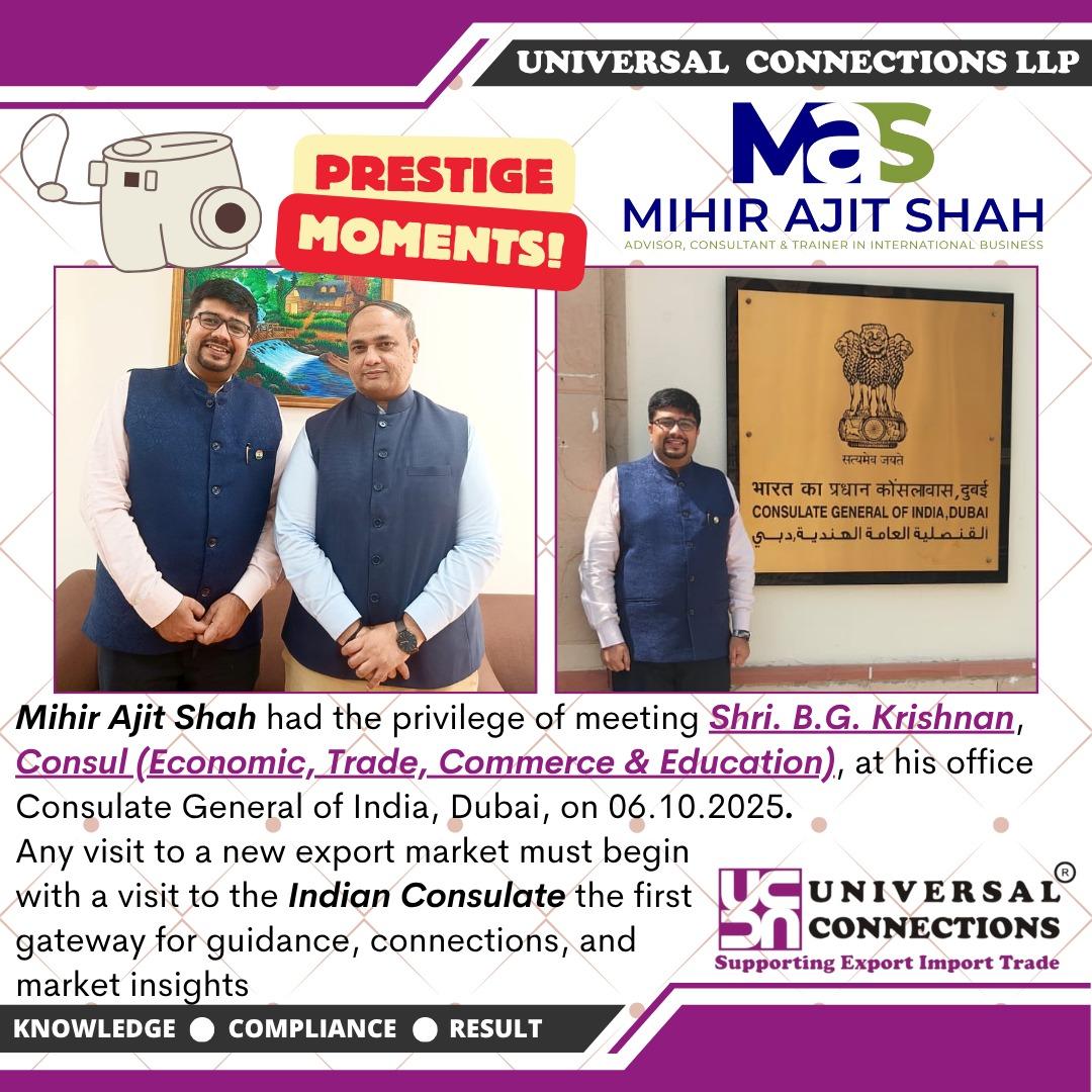 mihirajitshah's tweet photo. When conversations create corridors of growth.
#exploringnewmarkets #dubai #IndianExports #MihirAjitShah https://t.co/Db5LSg9Miu