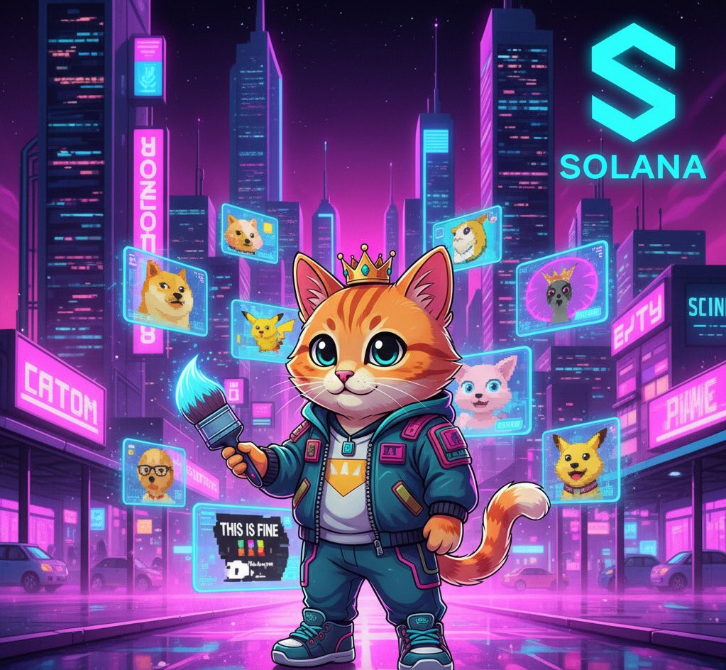 Orencaty's tweet photo. ๐ Morning Transparency ๐พ
Slow. Honest. Real.
OCAT keeps moving with pure transparency โ no paid shills, no hidden deals.
Todayโs focus: Open meme & banner creation ๐จ
Everything in public. Always.
#OCAT #Solana #TransparencyForever https://t.co/Th06wuhUnW