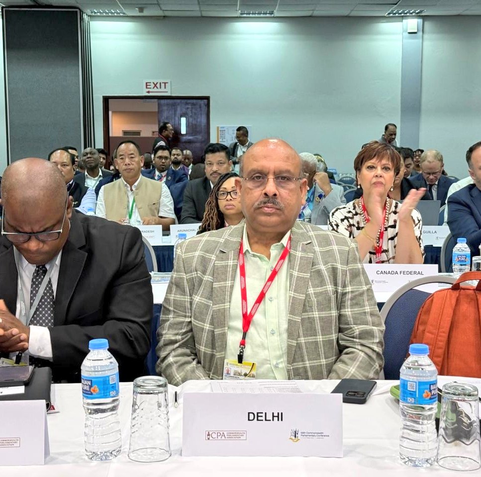 Gupta_vijender's tweet image. Participated in the 68th Commonwealth Parliamentary Conference in Barbados, where leaders from across the Commonwealth came together to discuss strengthening democracy and cooperation. The discussions reflected our shared commitment to inclusive growth, institutional resilience,…