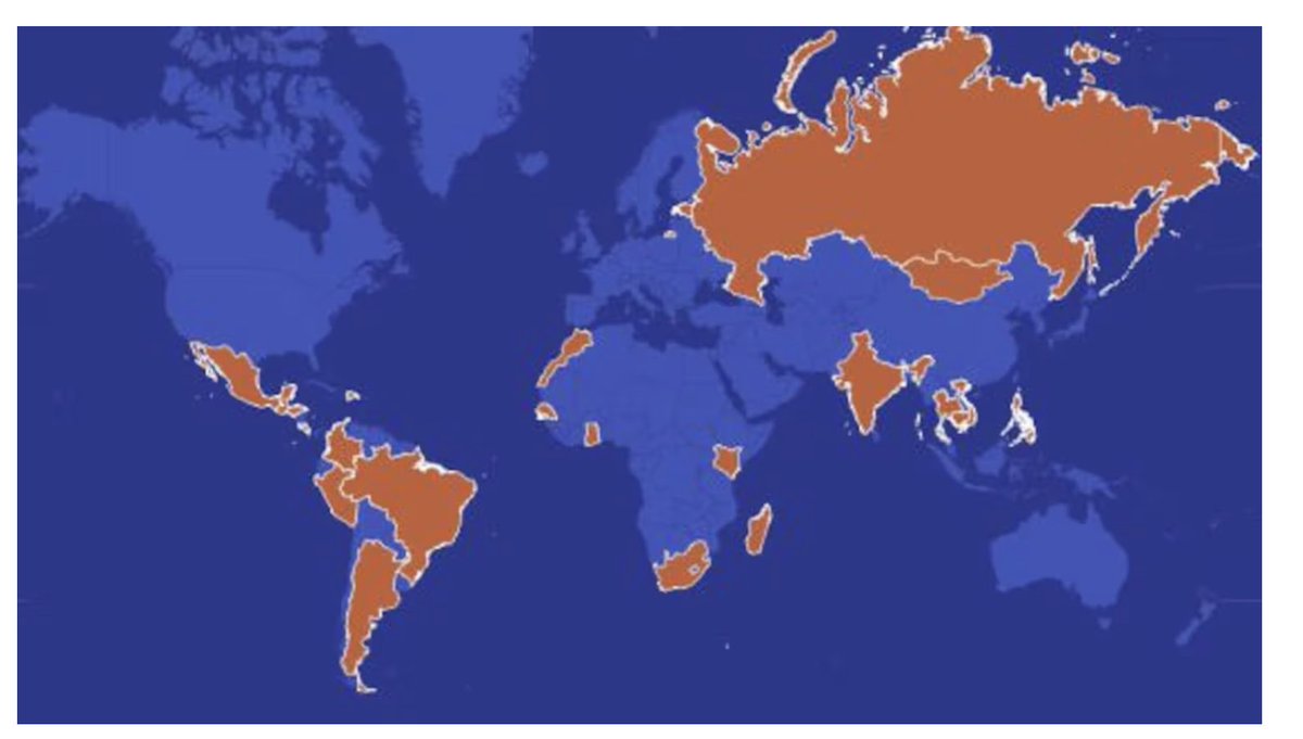letra_escarlata's tweet image. La forma más cruel de explotación infantil, es quizá el turismo sexual, 1.8 millones de niños y niñas la sufren (UNICEF) los ped0filos campan por todas partes pero el turismo sexual infantil, a esos países en color naranja, lo practican los países occidentales (con mucha € para…