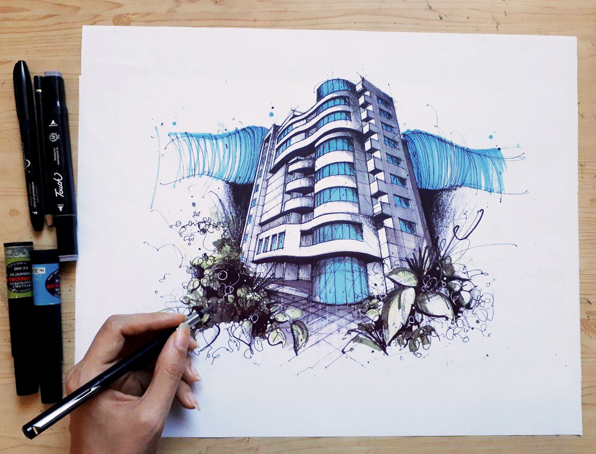 Arch2O_magazine's tweet image. bit.ly/3IwCCcm
#Arch2OSketches
By: Nasrin Salami
#architecture, #design, #architecturephotography, #architectureporn, #arch2o, #arch2omagazine, #conceptdesign, #sustainablearchitecture, #interiordesign, #interiorarchitecture, #construction