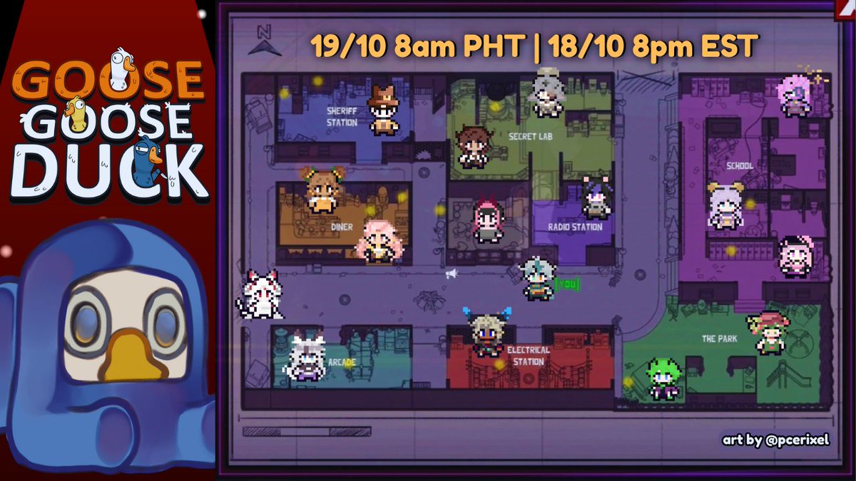 KairoAsen's tweet image. THE BIGGEST GOOSE GOOSE DUCK COLLAB OF OCTOBER 🤽‍♂️

"wholesome" geese:
@__darugona @akaboshiREKKA @DiWakuWaku  @gunsandtherapy @hinami_miyahime @KairoAsen @LeilaGVT @Mouno_VT @Pablo_escabrow @pcerixel @Prudence_VT @rosydewdrop @riealtairie @sleepihani @strwbrryhyjn @YueYing_v