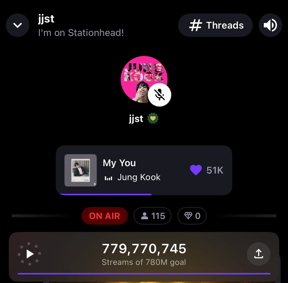 hiiime___97's tweet photo. @JKJP_STREAM_ STREAM FOR JUNGKOOK 
#JungKook_GOLDEN https://t.co/09QwUvKp1k