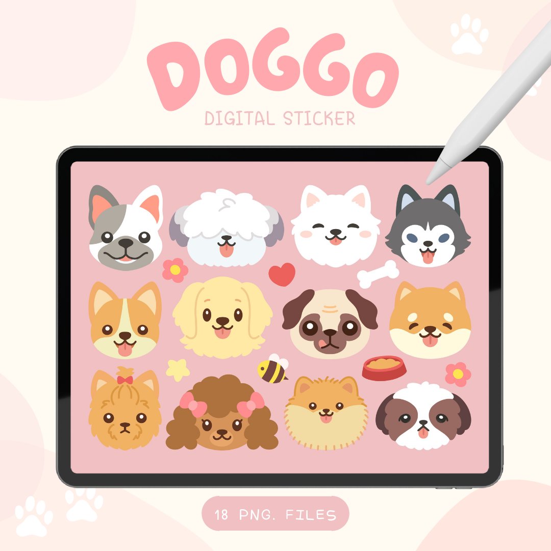 luluke_lookkaew's tweet photo. 🐶 𝐃𝐢𝐠𝐢𝐭𝐚𝐥 𝐒𝐭𝐢𝐜𝐤𝐞𝐫 - 𝐃𝐎𝐆𝐆𝐎 🐶
.
🐕 18 ไฟล์ | 20 THB
🛒 https://t.co/e8SnN4Szrq
✅  ใช้ตกแต่ง planner / goodnote / กรอบโปรไฟล์ / แต่ง ig story / ประยุกต์ใช้แบบอื่นๆ ตามสะดวก (สิทธิการใช้งานแบบส่วนตัว)
.
#goodnotes #digitalsticker #deco #png #FriendiiArt https://t.co/8lg0lDI8pY