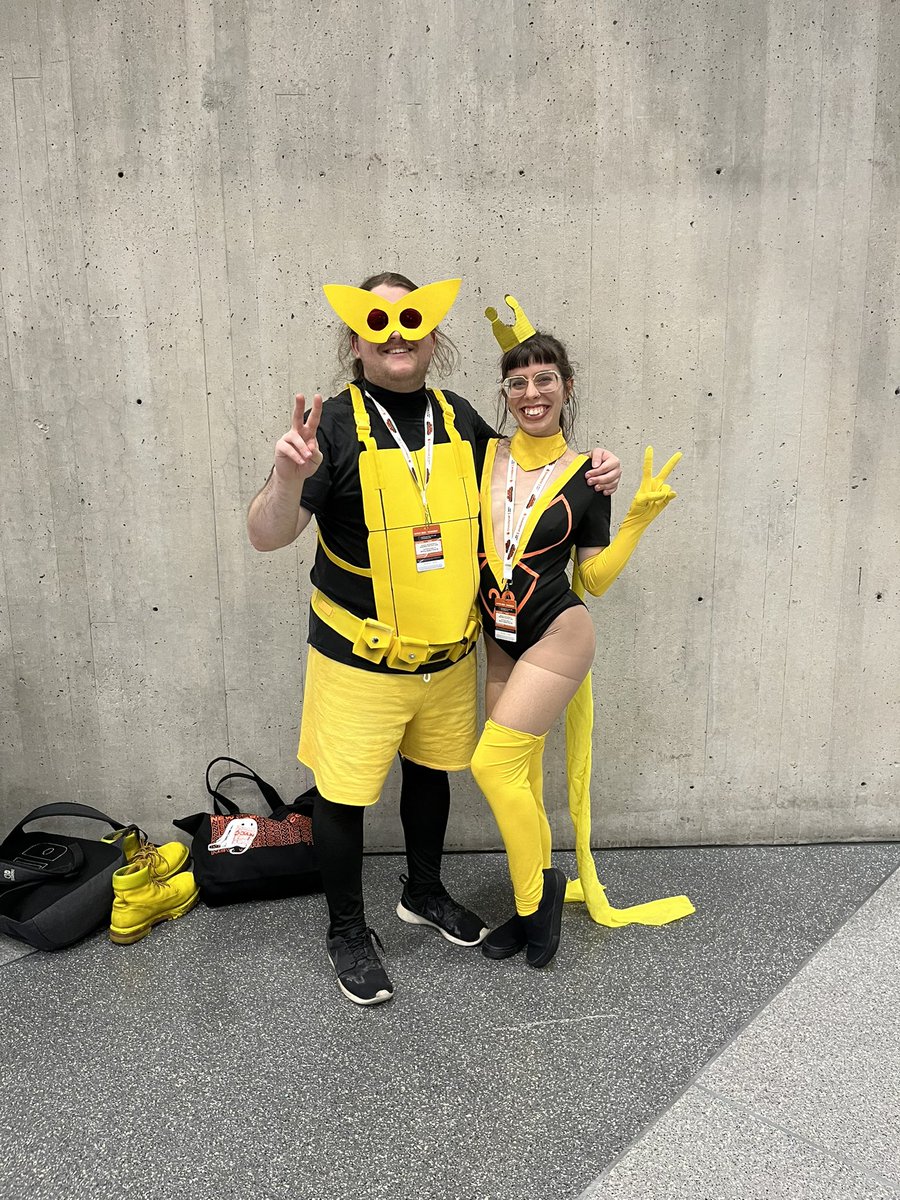 thewateryguac's tweet photo. Venture brothers took Comic-Con #NYCC #VentureBros https://t.co/KjiEElIZqq