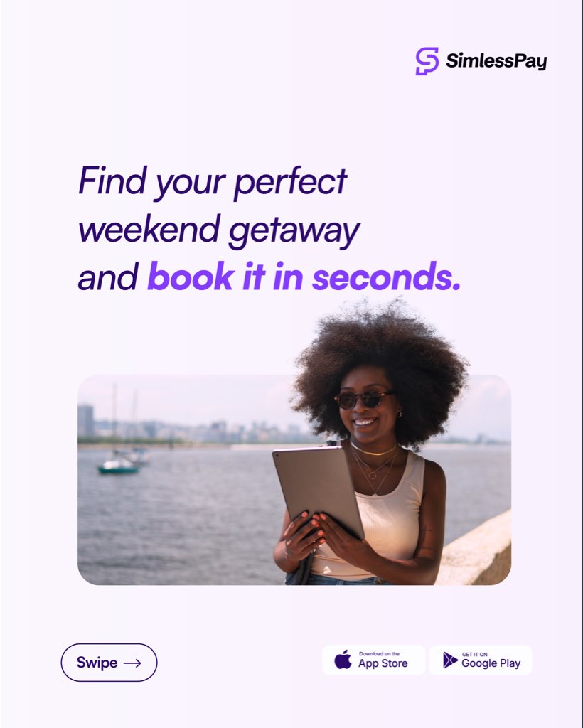 simlesspay's tweet image. Bills paid? ✅
Money sent? ✅
Peace of mind? Always.

Do it all Simless’ly and enjoy your weekend without missing a beat. 🎶💜

Download SimlessPay app to start today: onelink.to/jbadhd. 📲

#MoneyTransfer #WeekendVibes #simlesspay