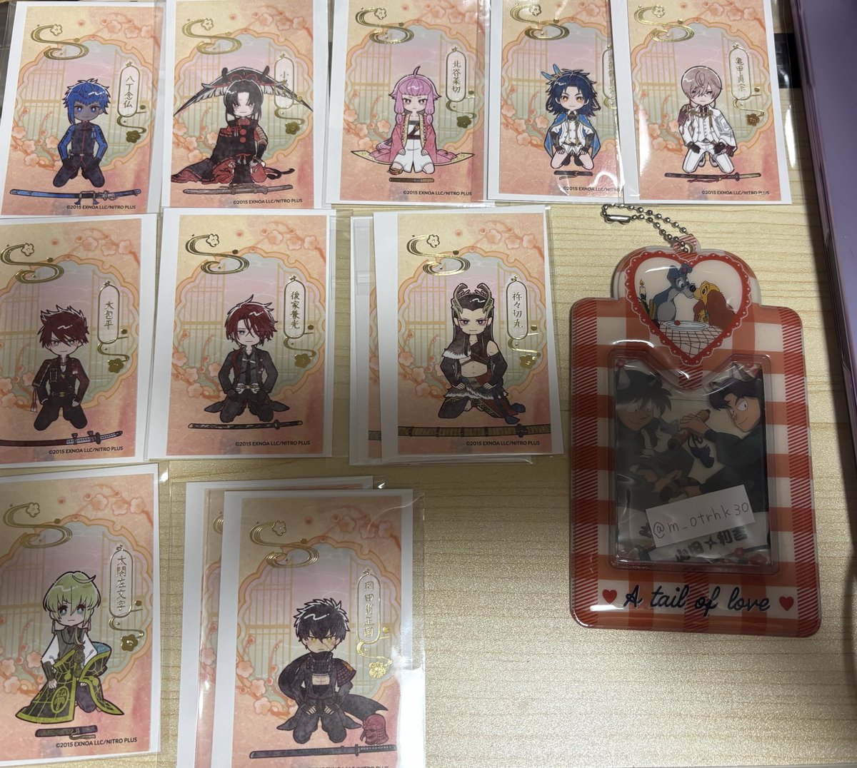 【交換】アニメイトカフェ 刀剣乱舞 箔押しカード

譲)画像のもの

求)
山姥切長義 山姥切国広
弾違いですみません

郵送交換希望です。
初期スレなど気になる方はご遠慮ください。
難しいかと思いますがよろしくお願いします。
☆プロフ・固定の確認お願いします。