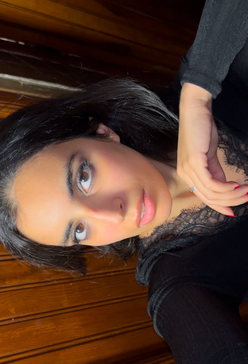 :) maquillage d’hier soir