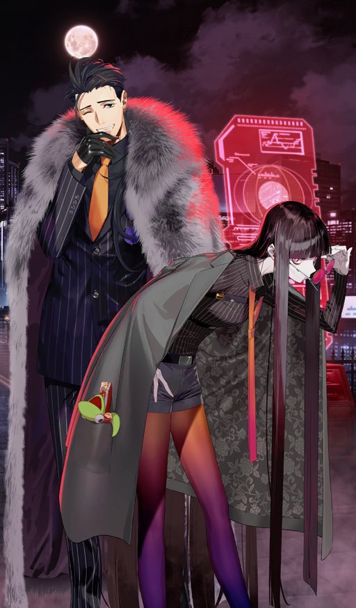 fate_prototypeB's tweet photo. 坂本龍馬&amp;お竜さんがあまりにもマフィア
(イチオシの英霊博装) https://t.co/KlKBosMOES