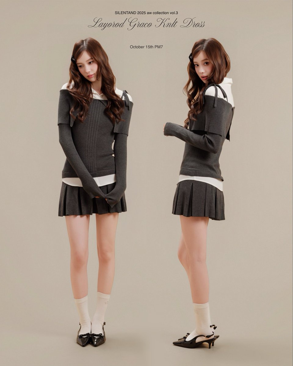 _silentand_'s tweet photo. Layered Grace Knit Dress ఌ︎ https://t.co/KPf0Ia7x9o