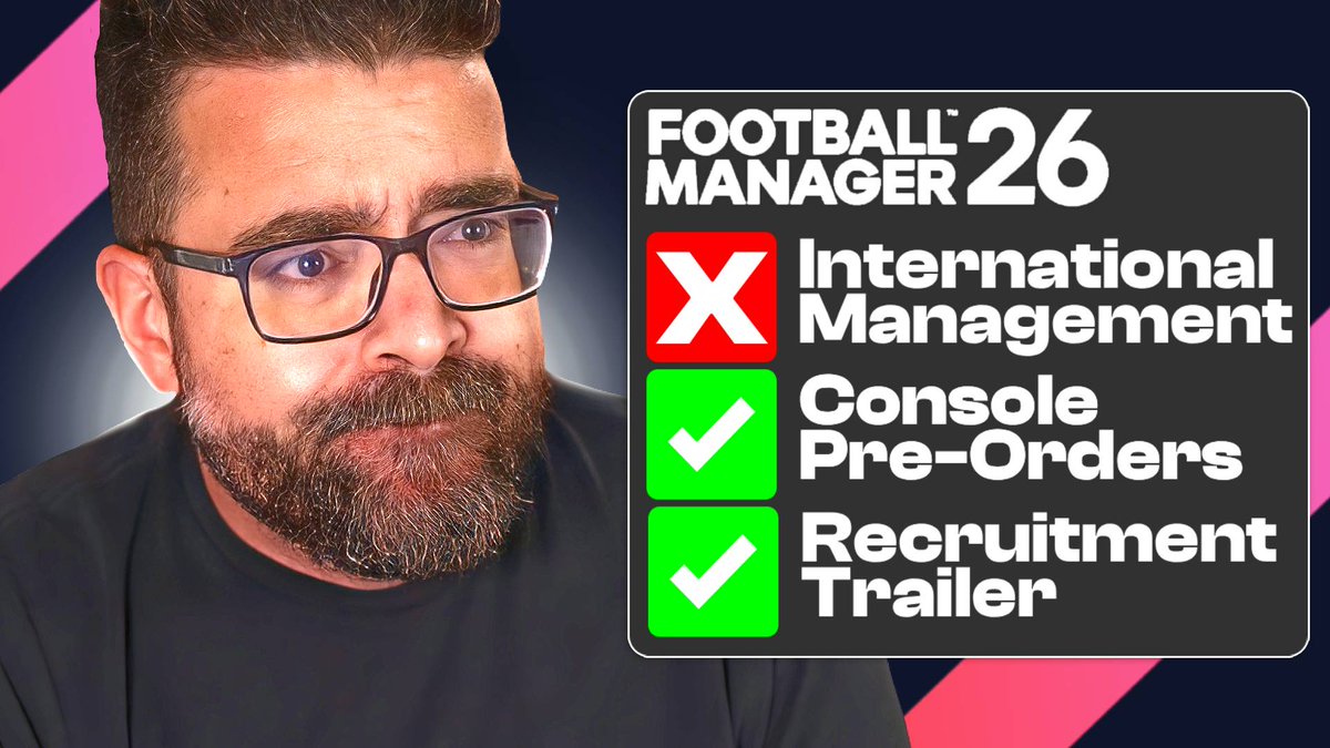 NEW thumbnail for <a href="/lollujo/">Kevin Chapman</a> 

Getting ready for #FM26 now ⏲️🙄

Need some Football Manager (Or any other genre) thumbnails for your channel? Drop me a DM and we'll get something sorted 🤝