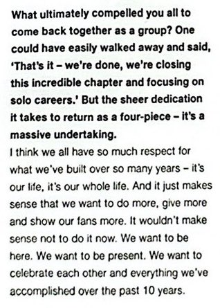 roseannepics's tweet image. 💭: What ultimately compelled you all to come back together as a group? One could have easily walked away and said, ‘That’s it – we’re done, we’re closing this incredible chapter and focusing on solo careers.’ But the sheer dedication it takes to return as a four-piece – it’s a…