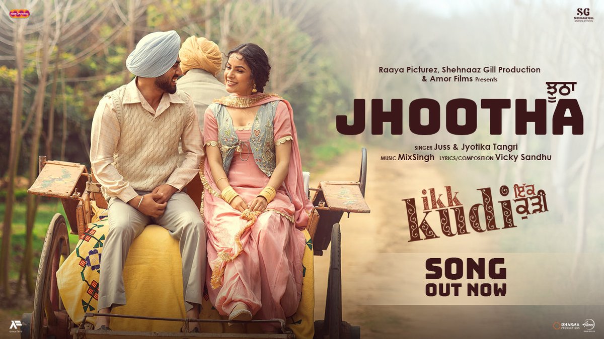 DharmaMovies's tweet image. Gallan tan karda vadhiyaan.. par sanu lagda jhootha
Sache pyaaran di gaal.

#JHOOTHA song out now!
🔗 - bit.ly/Jhoota-IkkKudi

#IKKKUDI - In cinemas on 31st October

A Dharma Productions Worldwide Release.