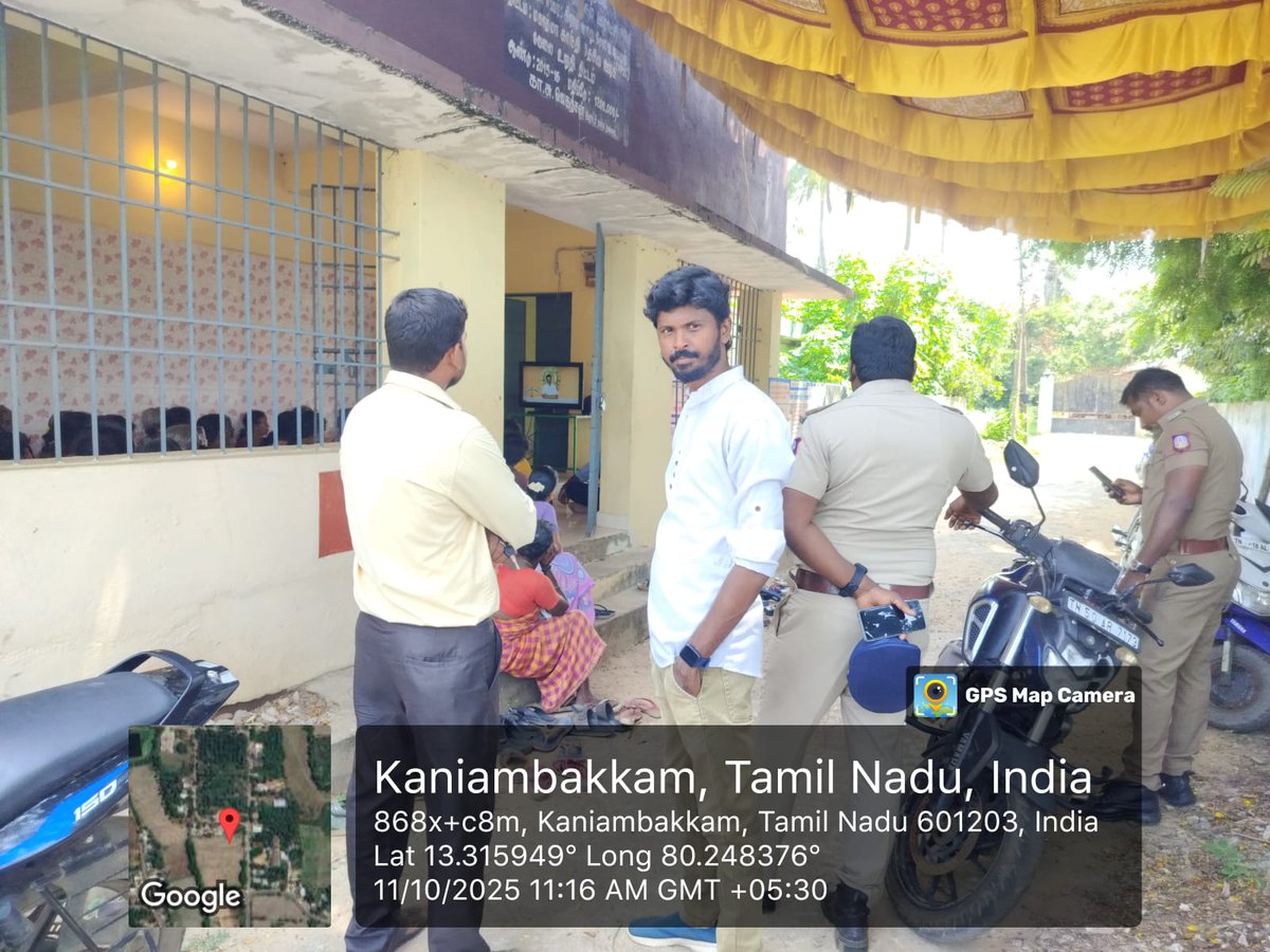 jaidmk28's tweet photo. திருவள்ளூர் கிழக்கு மாவட்ட மீஞ்சூர் தெற்கு ஒன்றிய காணியம்பாக்கம் ஊராட்சியில் நடைபெற்ற #நம்மஊர்_நம்மஅரசு அரசு என்ற தலைப்பில் நடைபெற்ற கிராம சபையில் கலந்து கொண்டபோது...

இவன்..
ஜெய்குமார் ரவி
மீஞ்சூர் தெற்கு ஒன்றிய ஒருங்கிணைப்பாளர் https://t.co/XvsYNvFBLD
