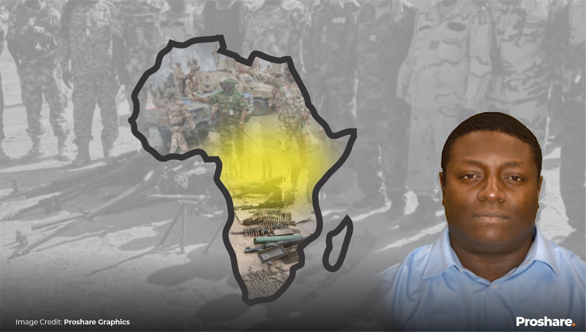 proshare's tweet image. Being an expository chapter presentation by @OlusegunEhinfun, from the book titled: “Silencing the Guns Volume I: Reflecting on the Theory and Practice of the Silencing the Guns Agenda in Africa.” An excerpt published by @Palgrave (Springer Nature). 

@_AfricanUnion,…