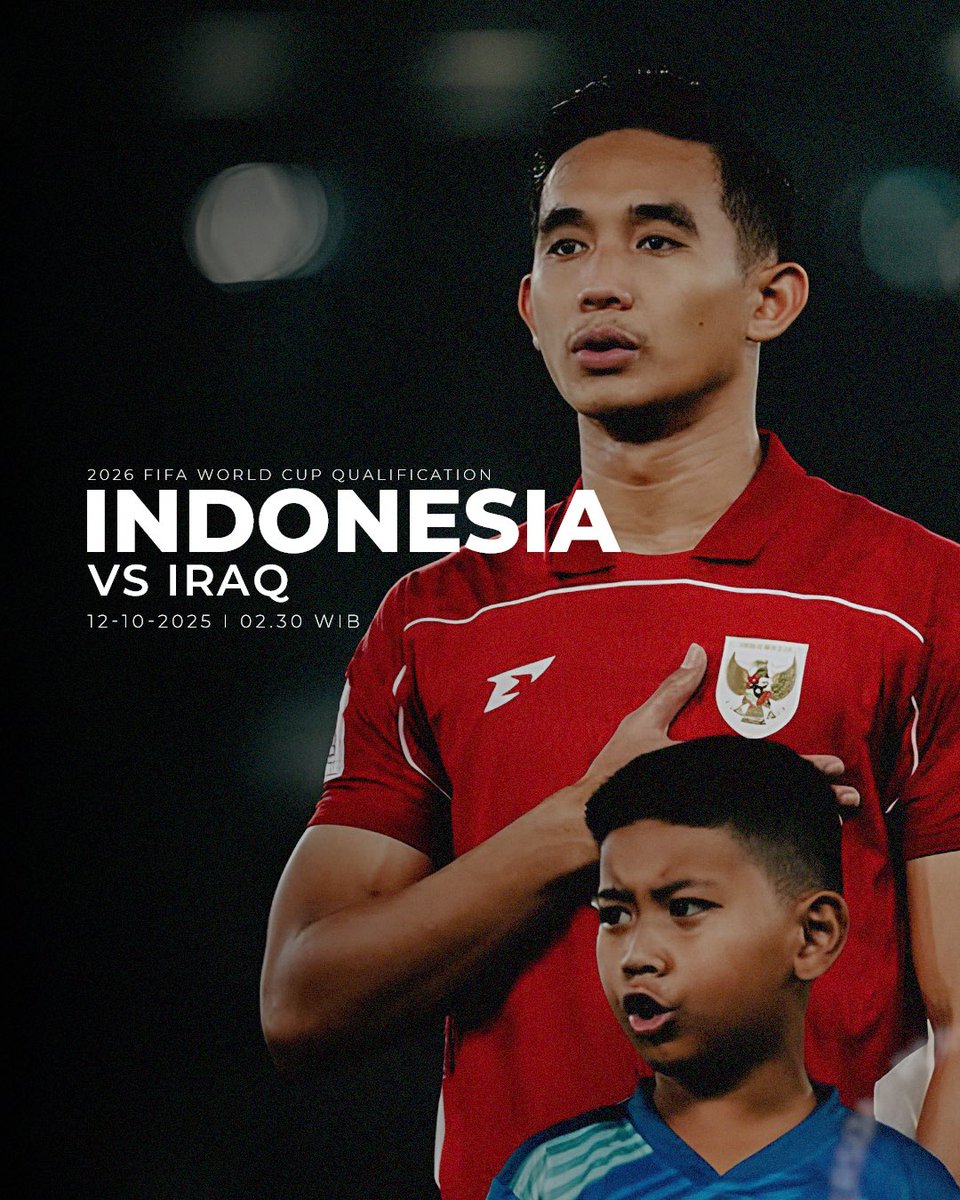Dini hari nanti, Timnas Indonesia akan kembali berjuang. Ayo berikan doa dan dukungan terbaik untuk Sang Garuda! 🇮🇩

#TimnasDay #Persija