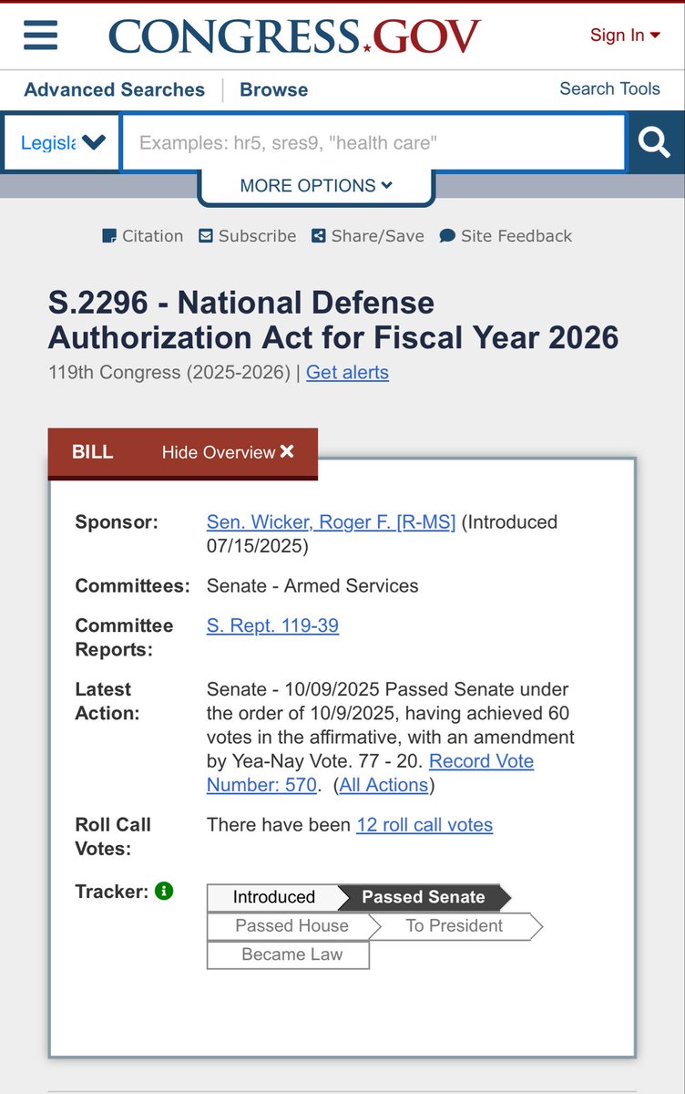 yusufsayedqule's tweet image. The U.S senate passed for FY 2026  National Defense Authorization Act(NDAA) including historical provision for somaliland