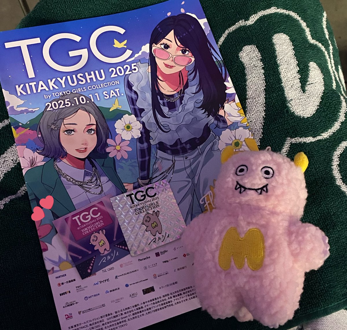 _lune_m's tweet image. MusicSplashぶりのマルシィ🙌🏻🌟
初めてのTGCがマルシィの地元で観れたのが何よりも嬉しかったしなんというか誇りだよね🥹🥹🥹ステッカーも貰えてRomanceも聴けて本当に楽しかったし幸せな時間でした😭🫶🏻⸝⸝꙳また絶対来て欲しい！！！
#マルシィ #TGC北九州 #TGC