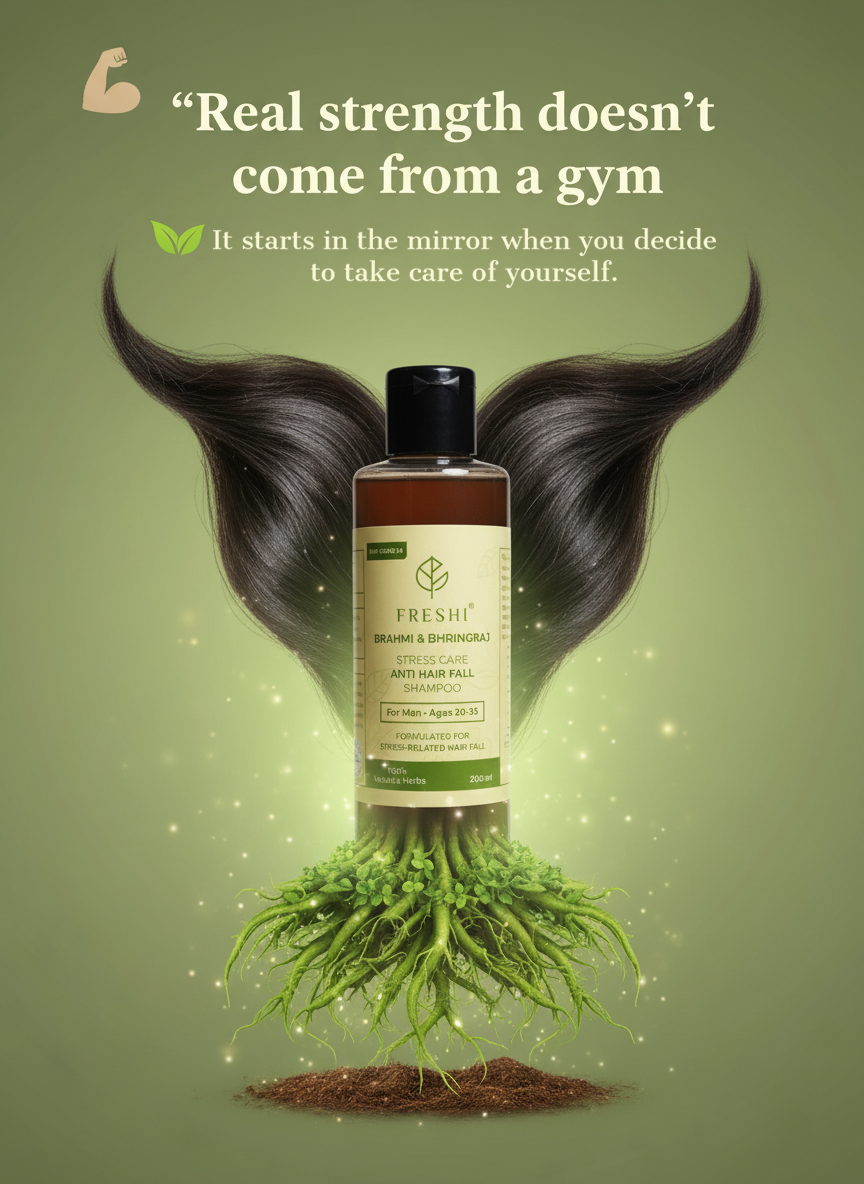 freshionline's tweet image. Don’t let modern life steal your shine 🌟Late nights &amp;amp; city air making your hair dull?  

📷 Shop now: freshi.online

#NaturalHairCare #HerbalSolution #FreshiIndia #HealthyHairJourney #FreshiCare #KeralaAyurveda #HairRegrowth #SomethingPureAwaits #NaturalHealingOils