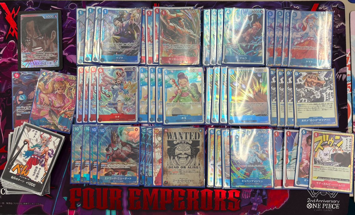 op09_Ganryu's tweet image. 🏆3位 パンケーキ食べ隊
はっしー選手/赤青エース
隊長選手/青紫ルフィ

🏆4位 鉄緑会
つるぎ選手/緑ボニー
せばす選手/緑ゾロ

おめでとうございます🎉🎉

#巌流島CS