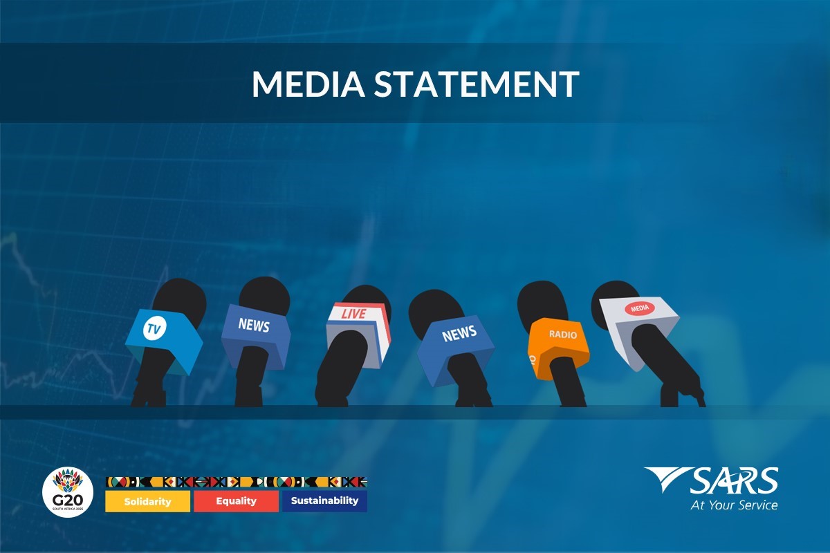 Media Release: SARS’s response to Mr. Lucky Montana’s misleading public statements

SARS needs to state upfront that when this matter arose in 2011 Mr. Tshepo Lucky Montana was not a political representative, and this matter can therefore never be about his politics or a