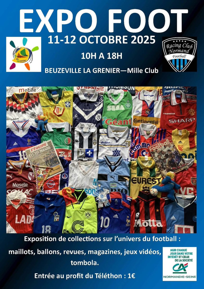 Si vous aimez le foot et que vous ne savez pas quoi faire en ce weekend de trêve...  Et c'est pour la bonne cause ^^