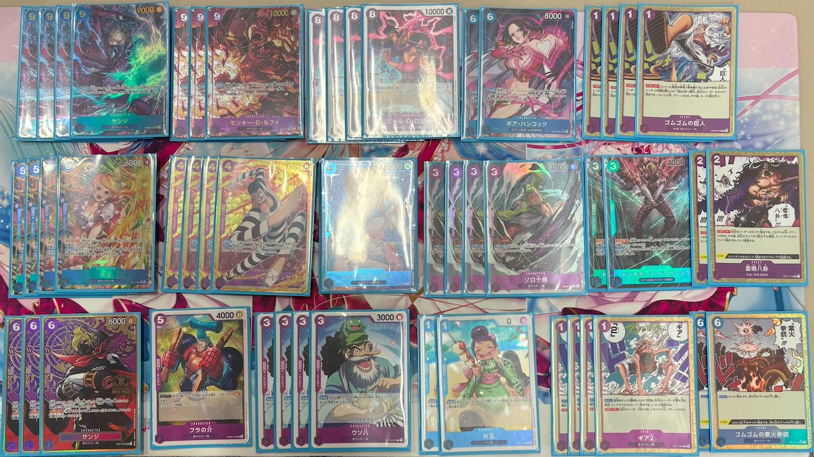 op09_Ganryu's tweet image. 🏆3位 パンケーキ食べ隊
はっしー選手/赤青エース
隊長選手/青紫ルフィ

🏆4位 鉄緑会
つるぎ選手/緑ボニー
せばす選手/緑ゾロ

おめでとうございます🎉🎉

#巌流島CS