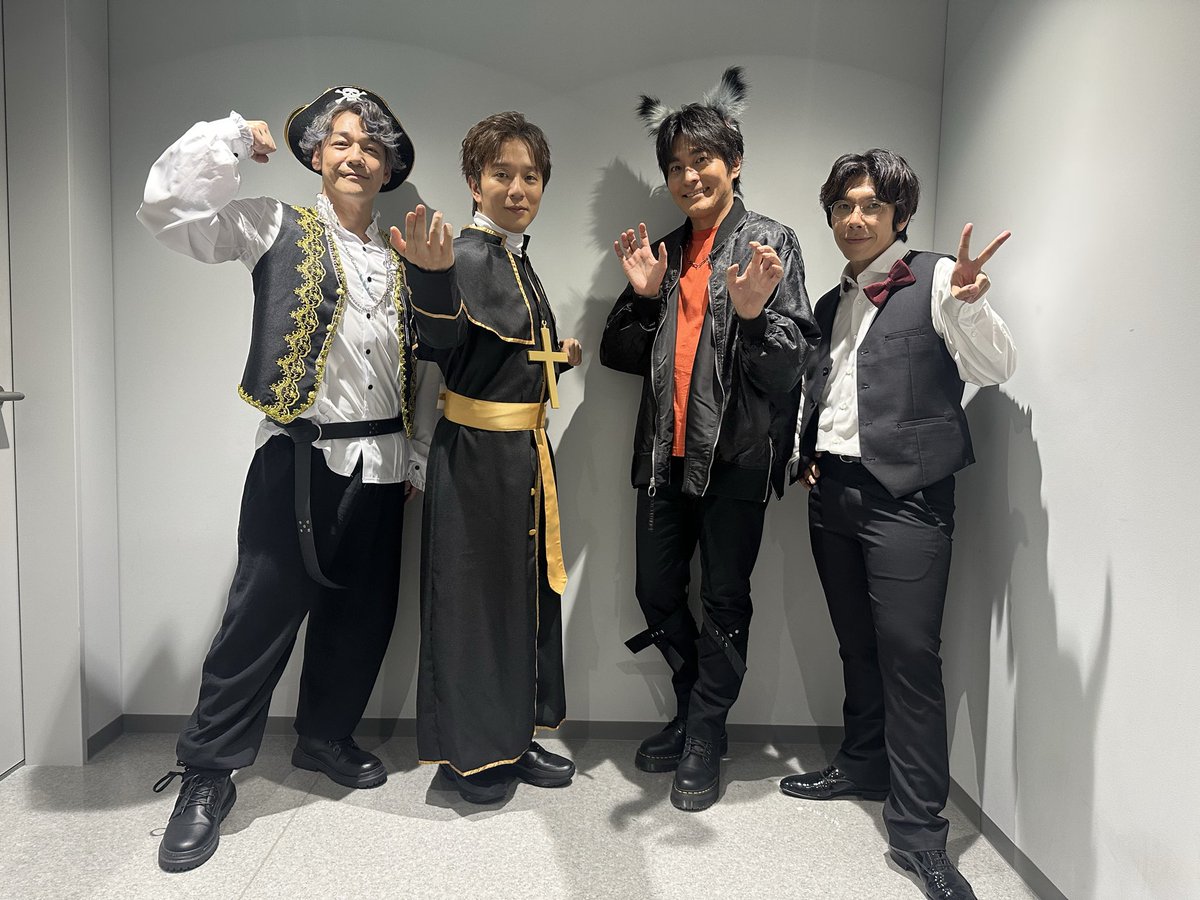 今日一日ご覧いただいた皆様、ありがとうございました...！
出る度に初めてづくしなブレマイ！
本当にお世話になっております...

素敵な皆さんと！🎃

#ブレマイナイトメア
