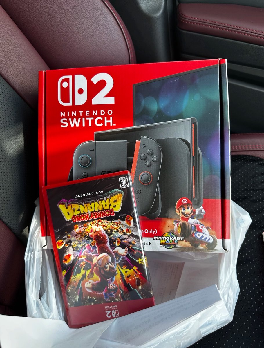 3uIEvsuuRWnPT1p's tweet image. 🎁🎁🎁任天堂Switch2🎁🎁🎁
梱包・発送・手続きをも開始!急いで!抽選参加!
任天堂 Switch2+バナンザセットを1名様プレゼント🎁
📅応募方法:当プロフィール先で先行当選⭕
1⃣いいね2⃣リポスト3⃣お好きな絵文字リプ!
当固定ポストをリポストで!当選率がグッと✊上昇