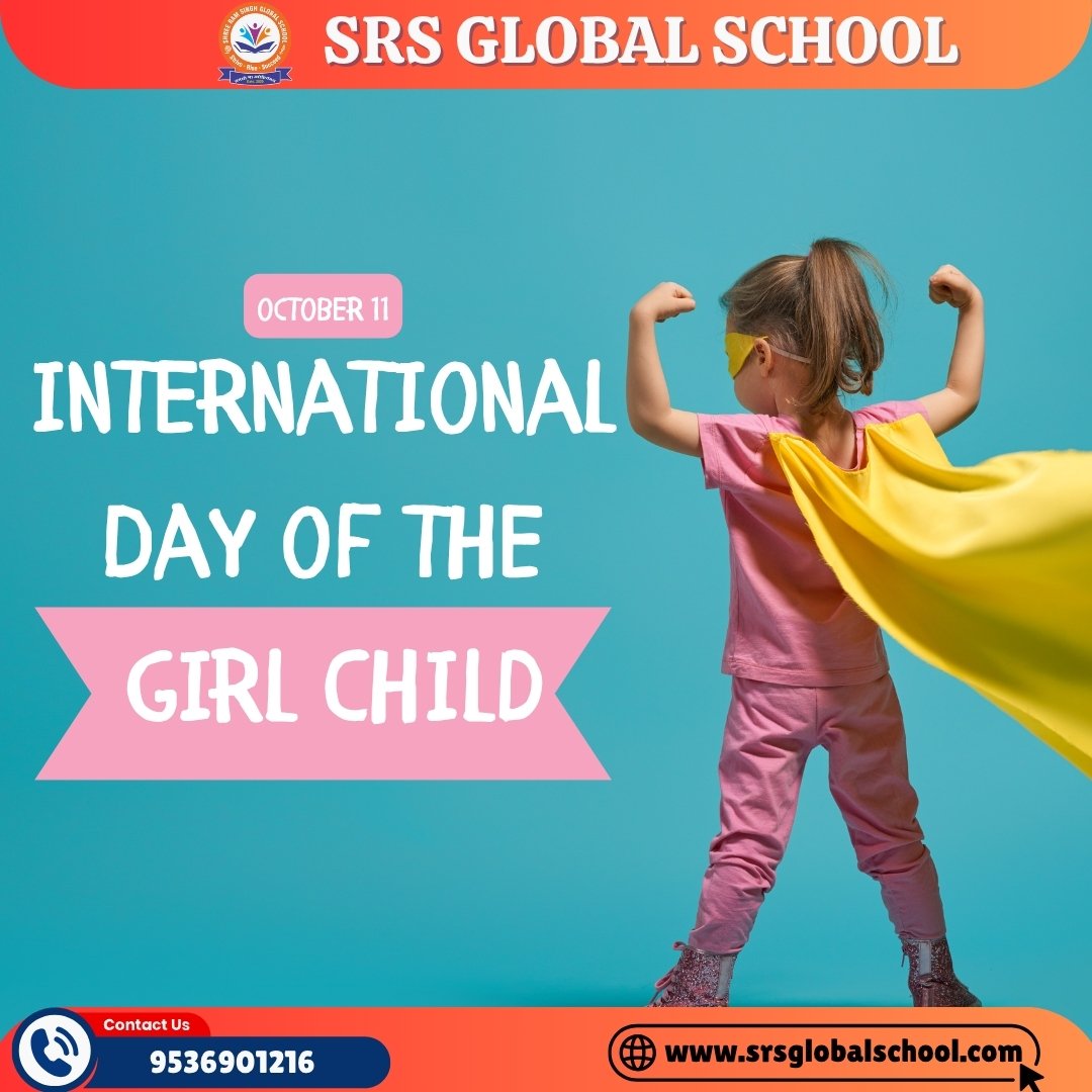 srsglobalschool's tweet image. International Day of the Girl Child
At SRS Global School, we commit to equal opportunity, safe classrooms, and future-ready learning—so every girl can inquire, innovate, and lead.

#EmpowerHer #EqualOpportunity #GirlsInSTEM #GirlsInSports #FutureLeaders #SafeSchools #Holistic