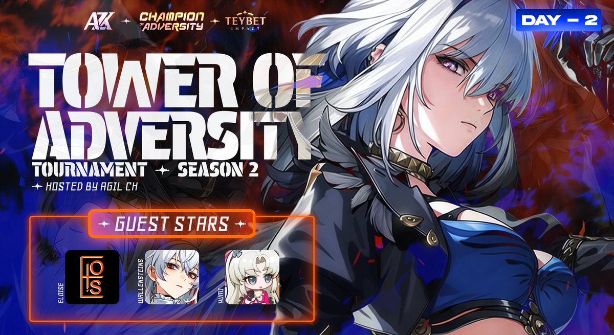 TONIGHT!!! 🔥🔥

Tune in for Champion of Adversity 2nd Season - Day 2 Playoff!

Sat, 11-10-2025 6:15 PM (UTC+7), on <a href="/agilcih/">Agil</a> YouTube Channel.

Watch here : youtube.com/live/3c2Z6svVJ…

Get Monthly Lunite Subs for lucky viewer!!! 🥳