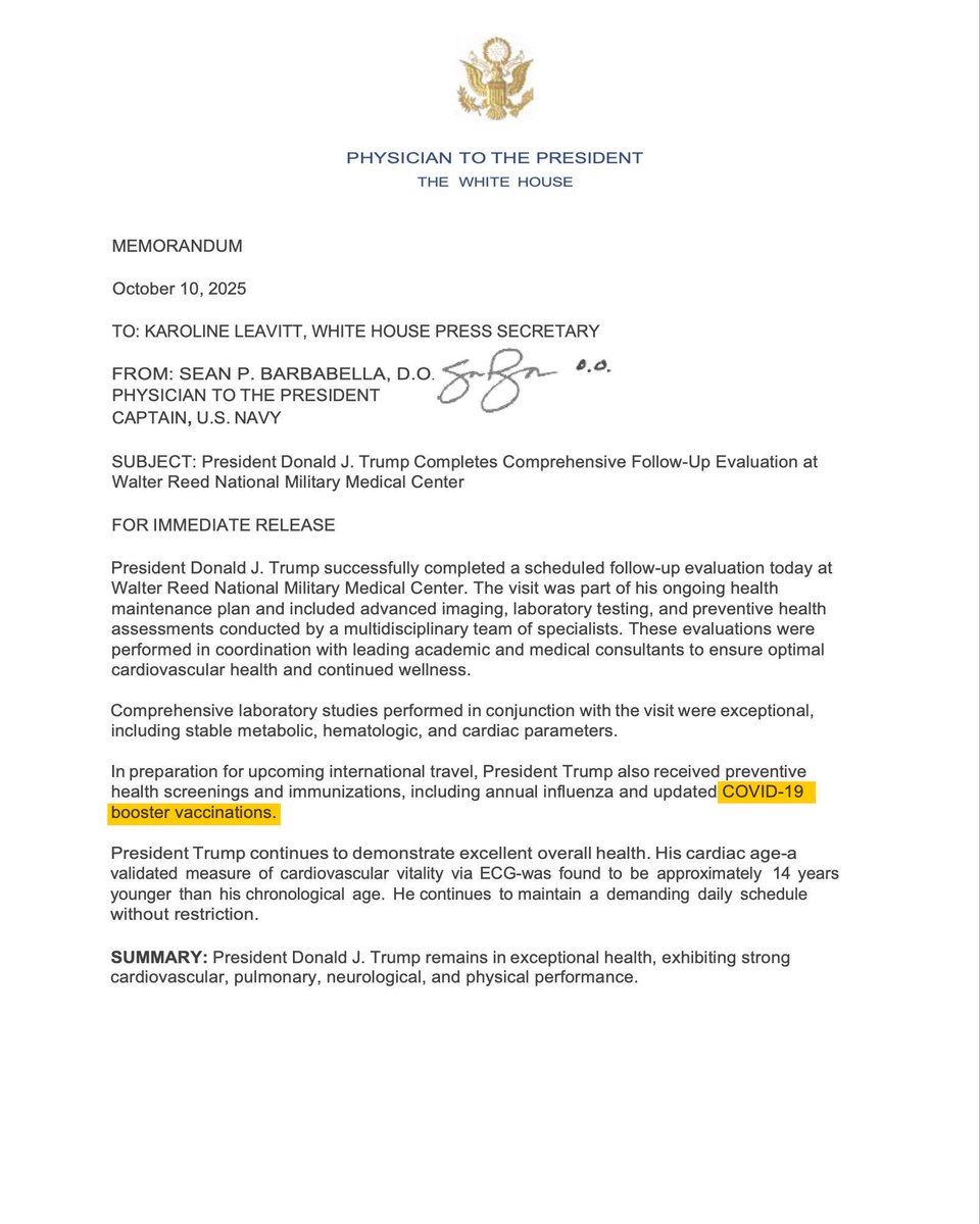 annvandersteel's tweet image. Why is the President’s team promoting the COVID boosters?

How many times do we have to remind them that we do not and NEVER will support the clot shot?

How many loved ones do we have to lose before they stop scaring people into taking this mystery garbage?

At this point, we…