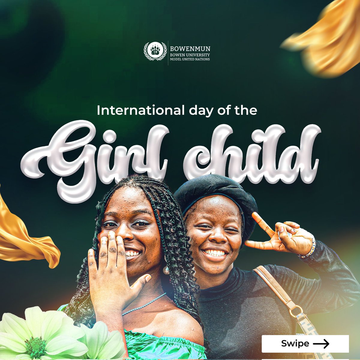 the_bowenmun's tweet photo. Her voice matters. Her dreams are valid. Her potential is limitless. Happy International Day of the Girl Child from Bowen MUN❤️ https://t.co/Kxs3PnetiC
