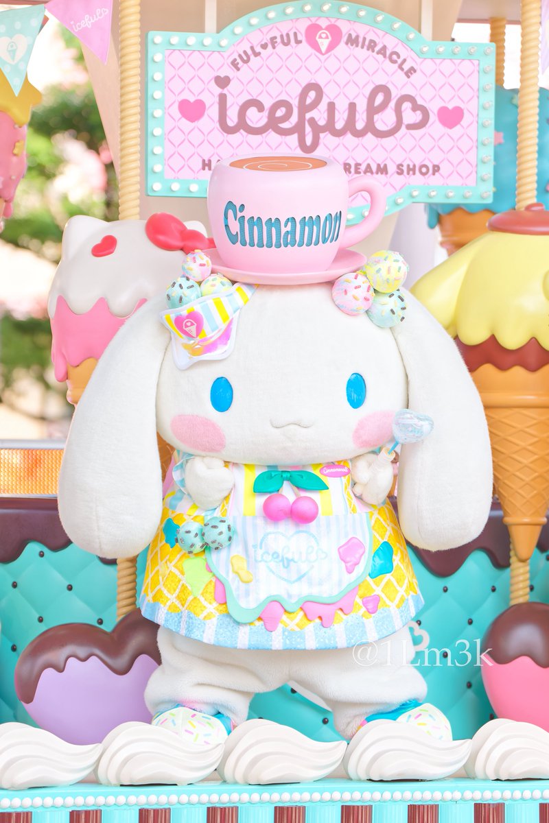 1Lm3k's tweet photo. アイス屋さんシナモンくん https://t.co/IjJylCCRen