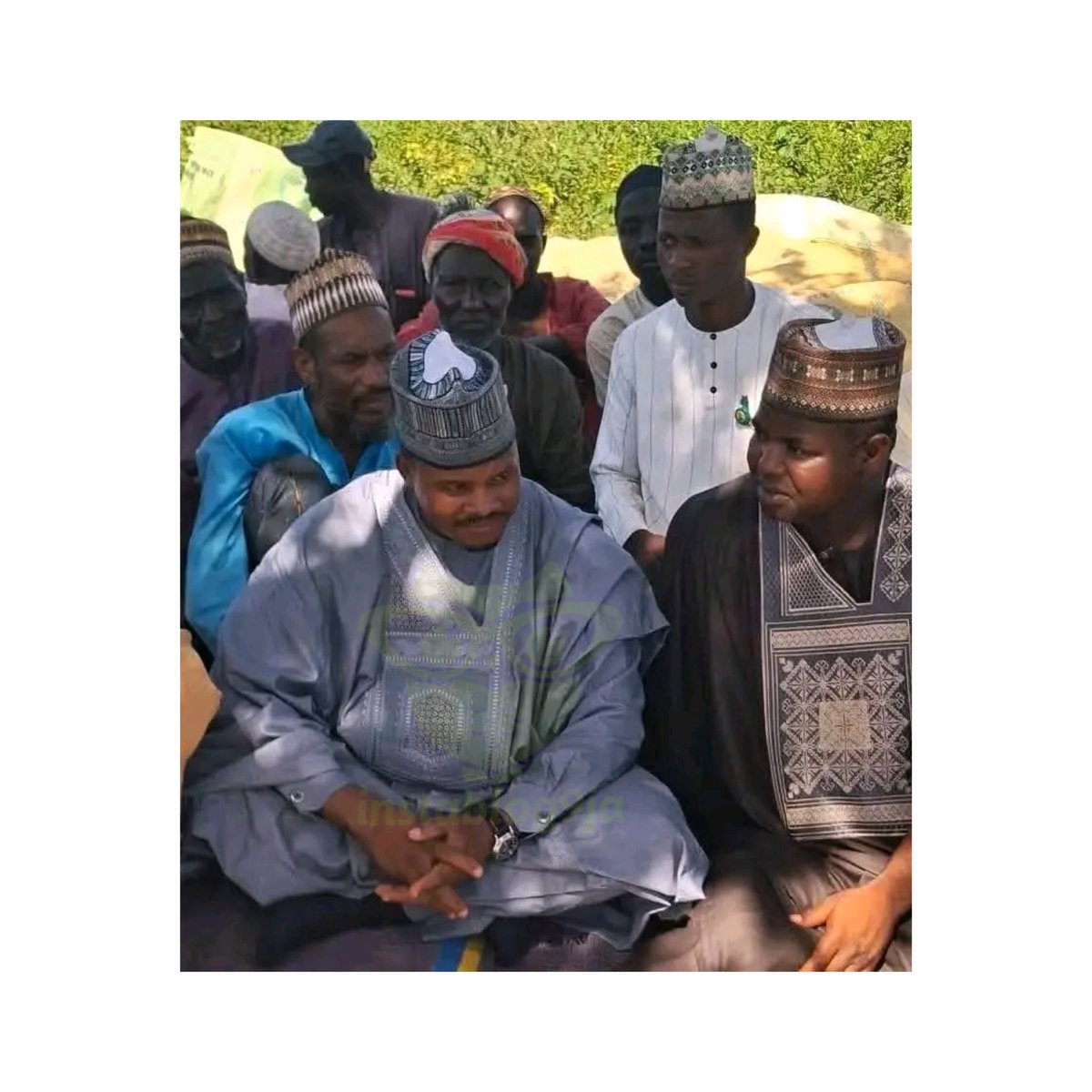 instablog9ja's tweet photo. Katsina LG Chairman Reportedly Attends Wedding of B@ndits’ Children Weeks After Peace Deal — Despite No We@pon Surrender

Weeks after a peace agreement between the Katsina State Government and armed b@ndit groups, the Chairman of Sabuwa Local Government Area, Engr. Sagir Tanimu, has come under scrutiny for attending the wedding ceremony of children belonging to some of the b@ndits.

The ceremony, which took place in Kadawan Dandume village, was reportedly part of the state’s ongoing reconciliation efforts with the bandits operating in the region. Tanimu, alongside other dignitaries including the Prince of Kogo Emirate, Alhaji Ibrahim Bello Kogo, and the District Head of Sabuwa, joined Fulani residents in the forest to mark the occasion.

However, critics have expressed concern over the gesture, noting that despite the peace pact, the armed groups have yet to renounce their crim+nal activities or surrender their we@pons. Locals insist that genuine peace can only be achieved when the b@ndits formally dis@rm and abandon vi%lence.