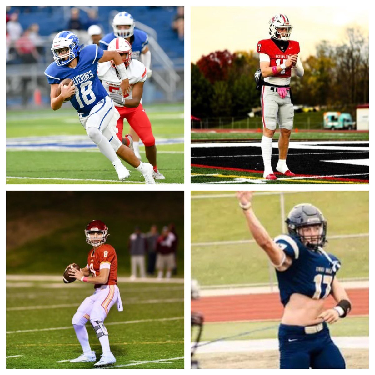 💥 Top Passing Performances 💥
10/10/25 
#WPIAL

Joey Felitsky from North Catholic - 265 passing yards and 2 touchdowns. <a href="/JoeFelitsky/">Joe Felitsky C/O 2026 Quarterback</a> 

Nolan Dilucia from Peters Township - 250 passing yards and 3 touchdowns. <a href="/DiluciaNolan/">Nolan DiLucia</a> 

Tyler Smiley from Ellwood - 300 passing yards and 5