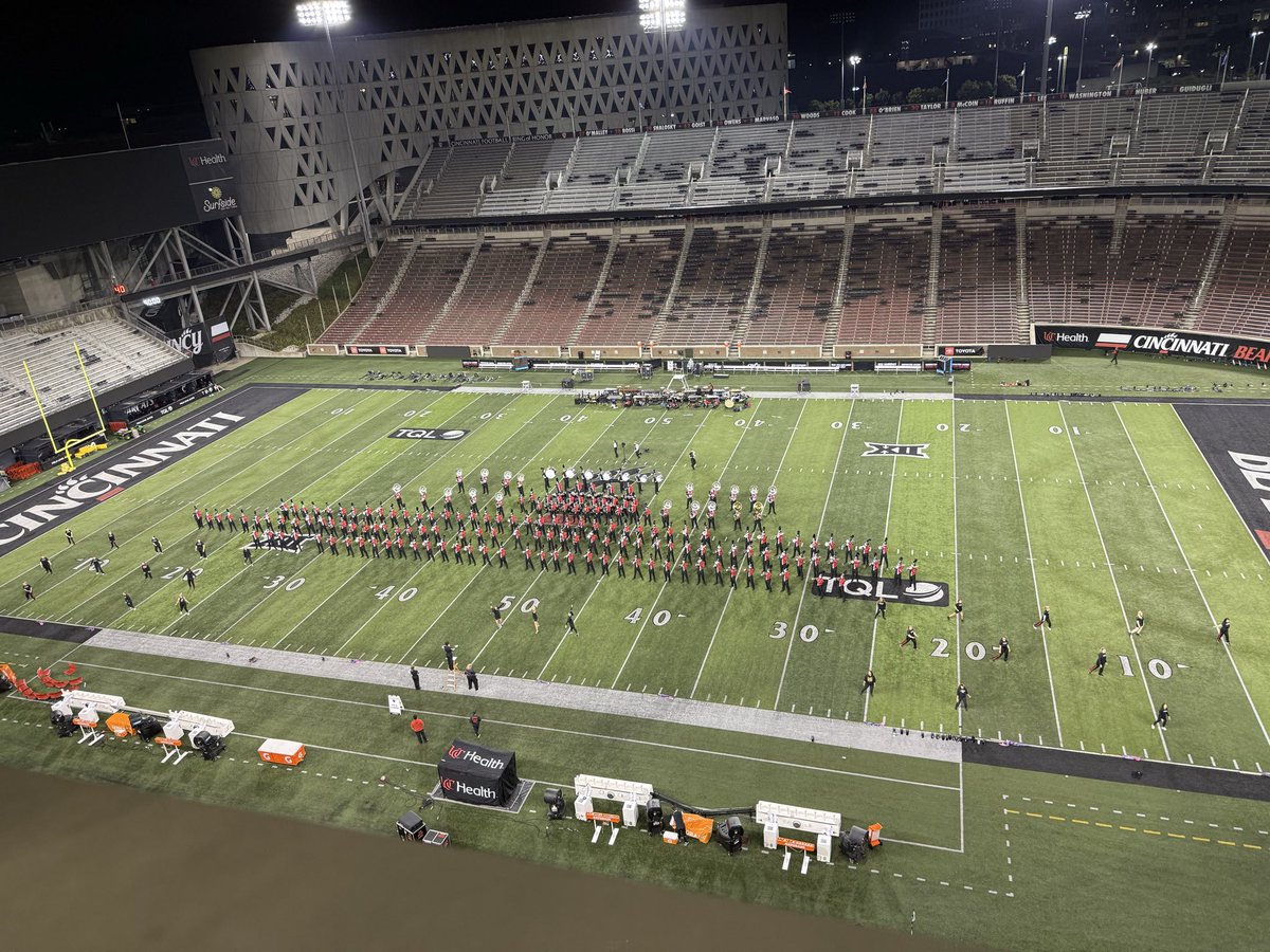 ucf_marcdaniels's tweet image. Broadcast booth view…