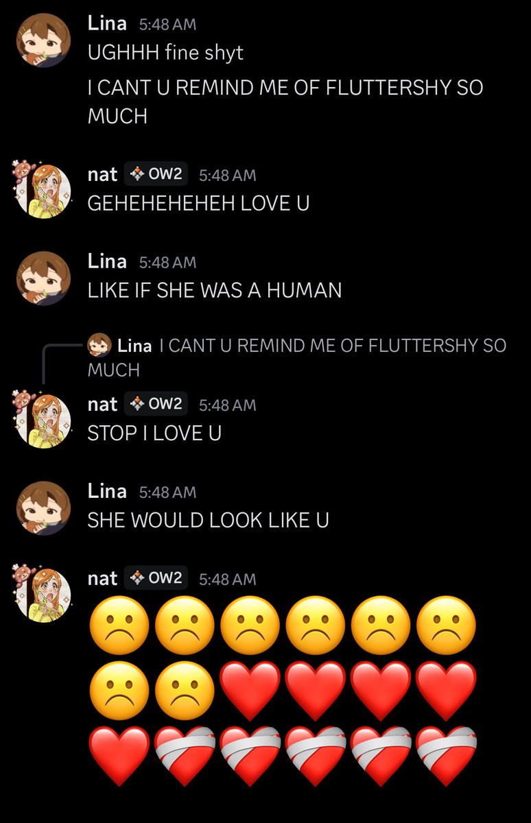 fuzzysleepymoth's tweet image. shoutout lina you don’t follow me on here but i love you my queen