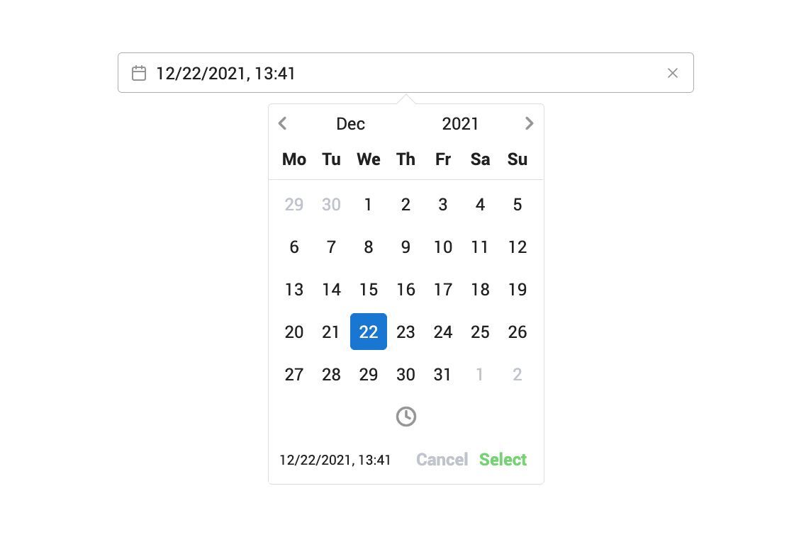 MadeWithVueJS's tweet image. This Vue 3 datetime picker is an open-source component with options for single dates, date ranges & more customizations 📆 - madewithvuejs.com/vue-3-datepick…