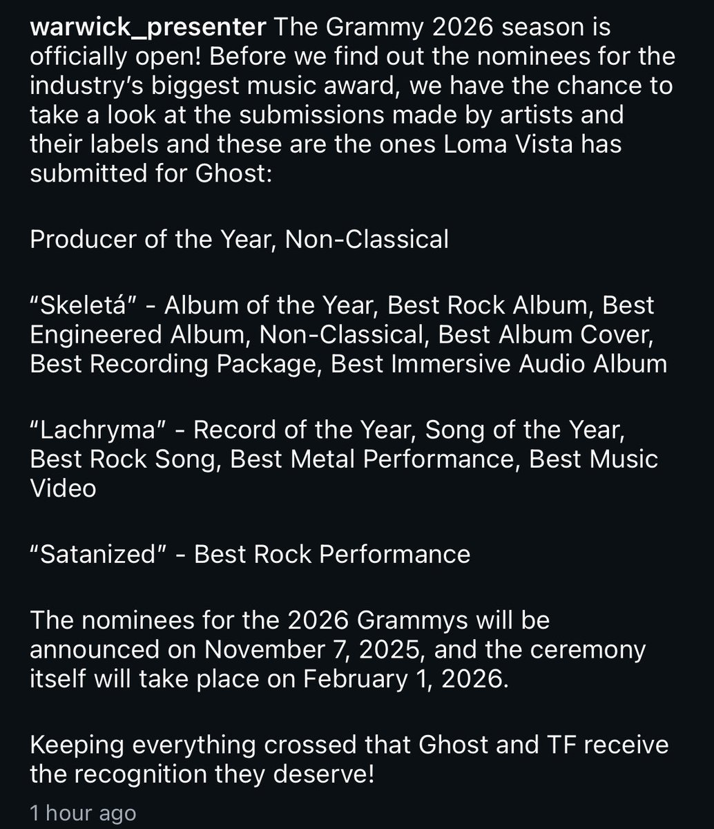 Iuciferandlucia's tweet image. SO EXCITED FOR GHOST. HUGE THINGS ARE HAPPENING
