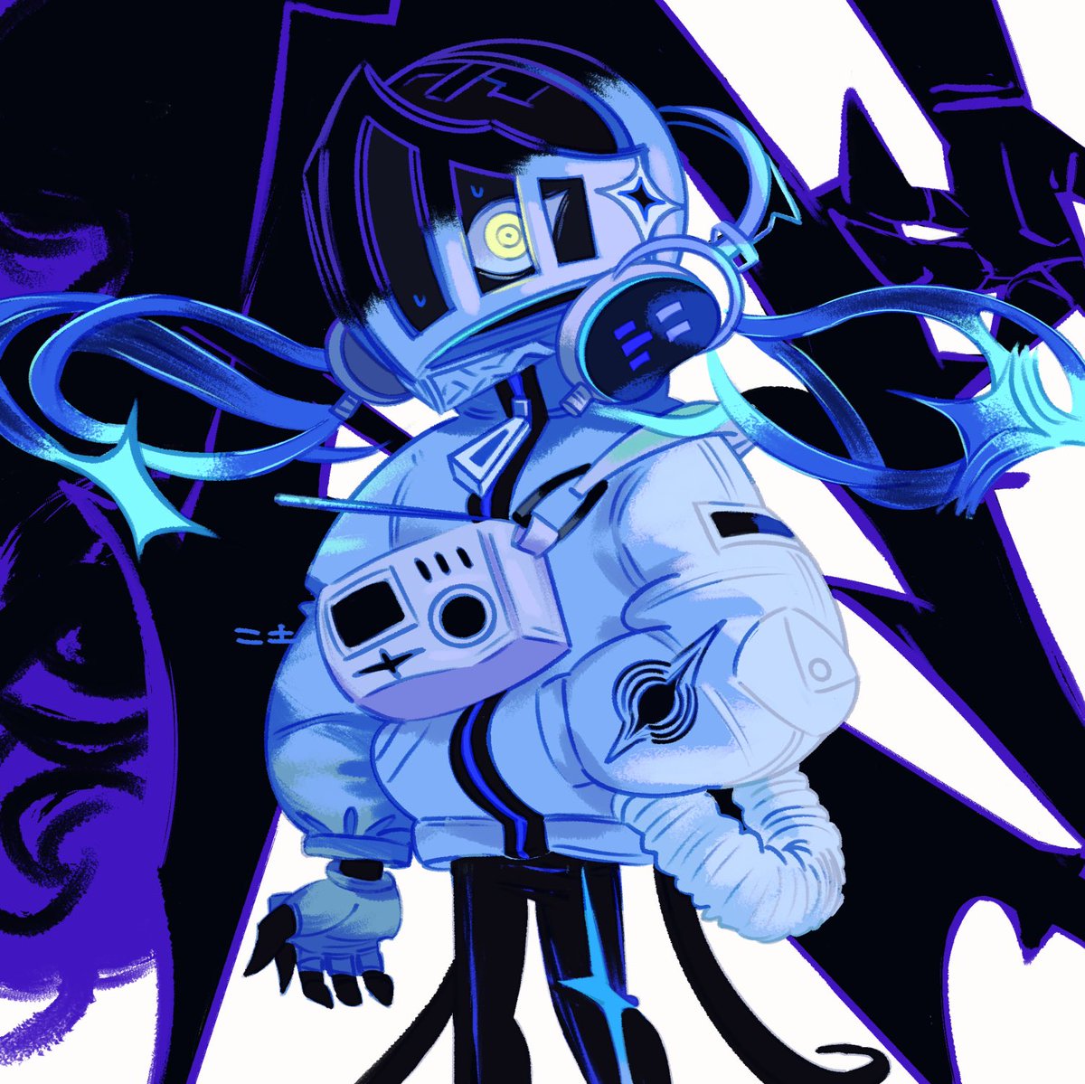 fudotuti's tweet image. よその子FA🌌　#KENSOU01