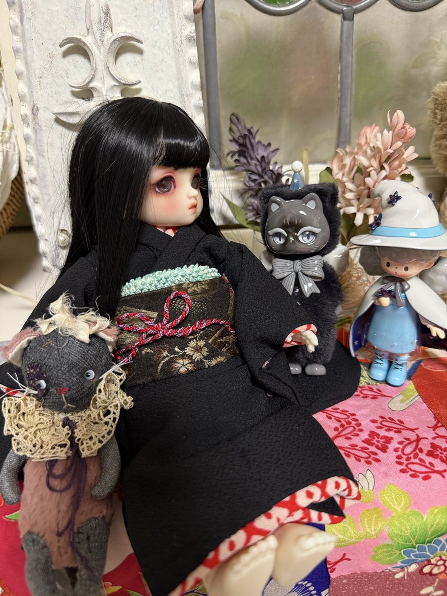 snowxusagi18's tweet photo. 今日の戦利品と着物👘が仕上がったので🤗
帯じめも思った通りに出来て嬉しい☺️ https://t.co/7IaZBBePvh