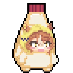 今週はクリークの話+レース、最後にオベイ登場って感じかな? そこまで面白感の出せる描写がなかったので、マイルを知らないと怒るマヨネーズの妖精をどうぞ よかったねケチャップライス、友達ができたよ そんな感じでシングレ2クール目2話もうすぐ出走〜 #ドット絵 #ウマ娘 #シングレ
